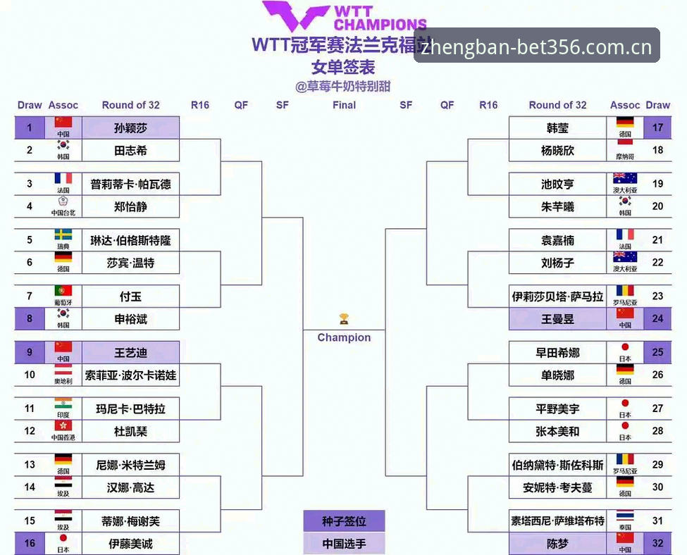 BET365最新版本 2026法网女单签表深度解析:郑钦文保分压力与王欣瑜种子征程全面分析